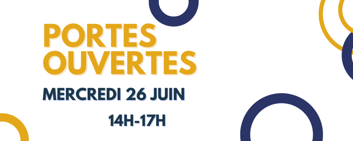 Portes Ouvertes Vivarais formation : Mercredi 26 juin de 14h à 17h.